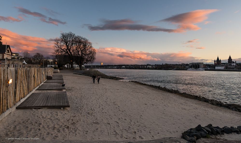 Mainz-Kastel - Stürmische Zeit am 7. März 2019