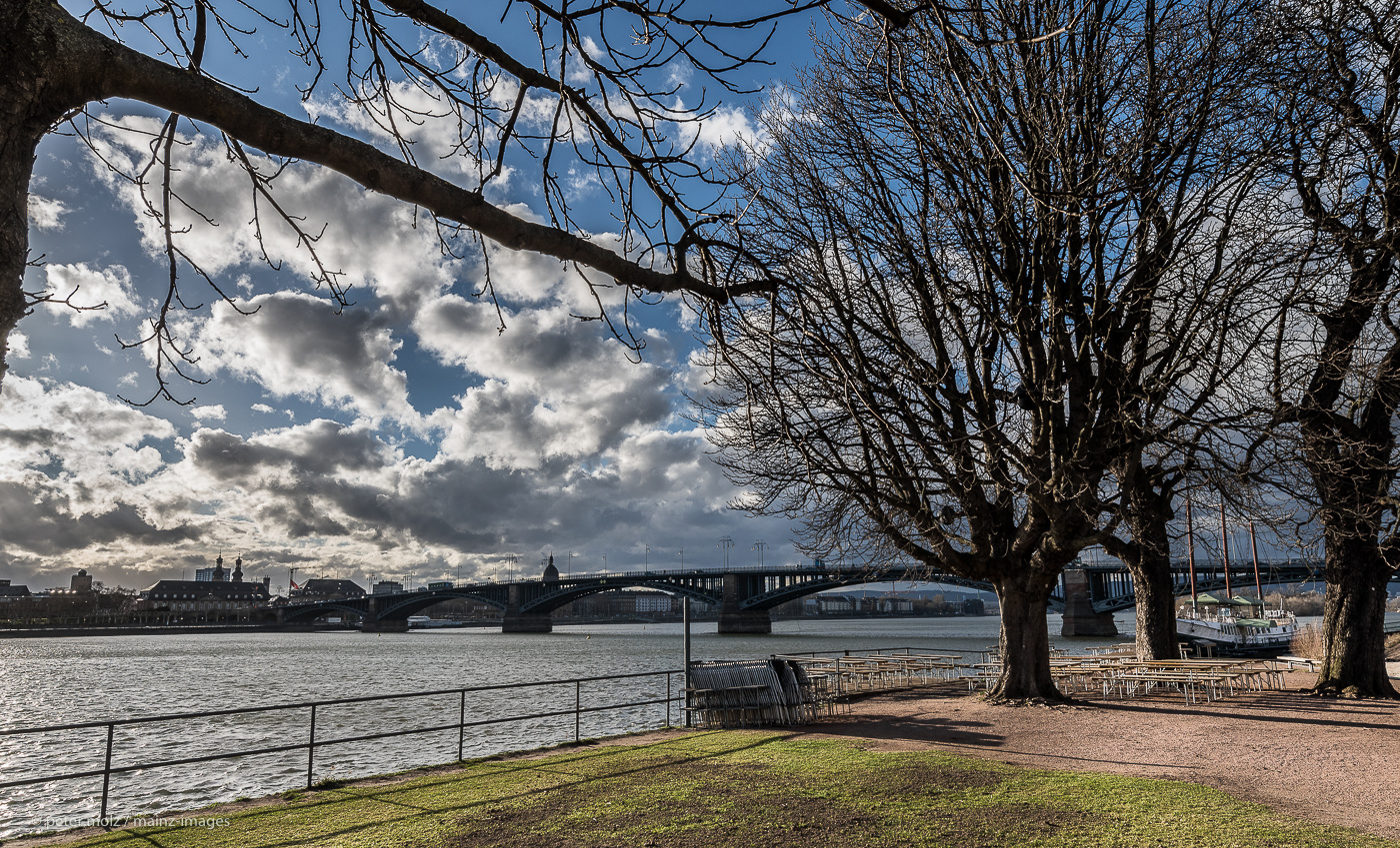 Mainz-Kastel - Stürmische Zeit am 7. März 2019