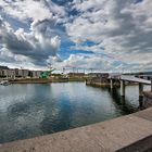 Mainz - Maihimmel über dem Zollhafen