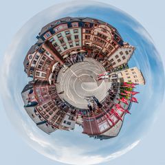 Mainz-Marktplatz als Little Planet