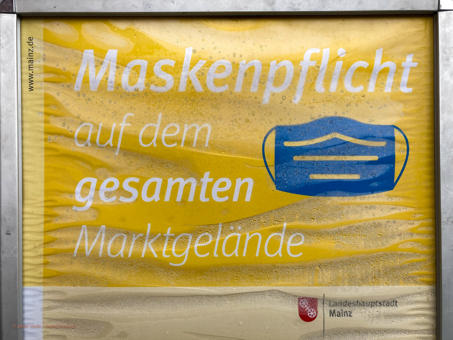 Mainz - Maskenpflicht Mutanten (2)