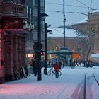 Mainz nach Schneefall im Dezember 2009