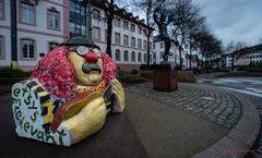 Mainz - Neujahrsmorgen am Schillerplatz