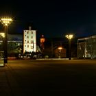 Mainz Rathausplatz an der Rheingoldhalle