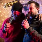 Mainz - Rick Cheyenne und Alex Winn auf dem Wintermarkt 2017/Schillerplatz