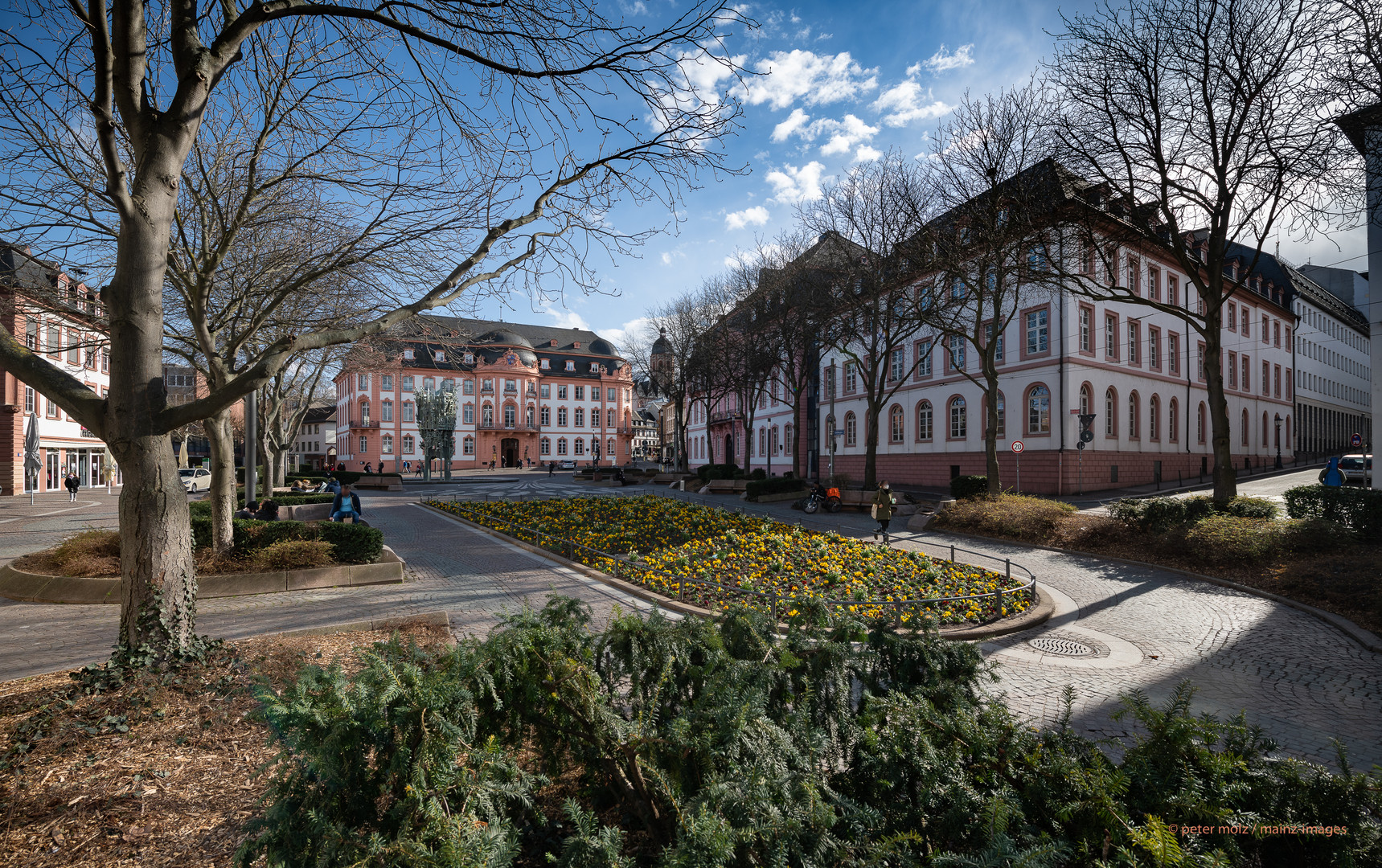 Mainz - Schillerplatz im März 2021