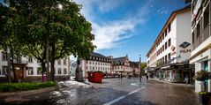 Mainz - Schillerplatz nach Regenguss | Mai 2021