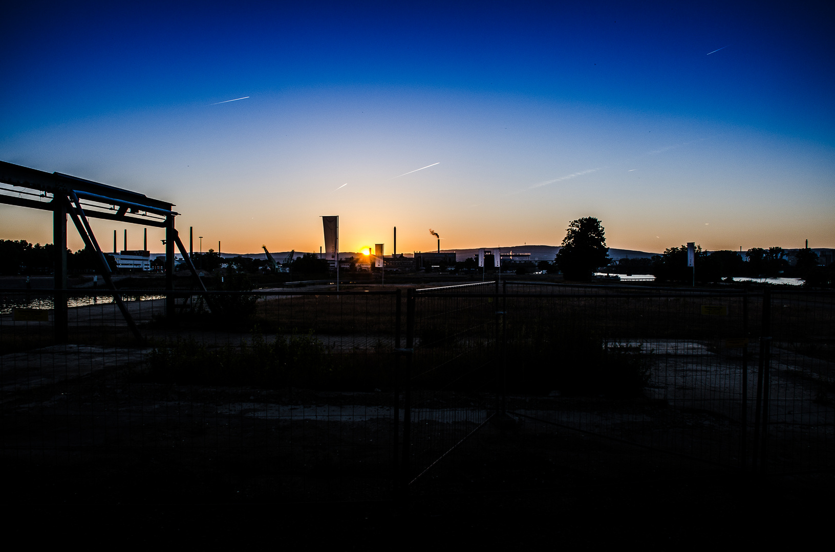 Mainz Sonnenuntergang