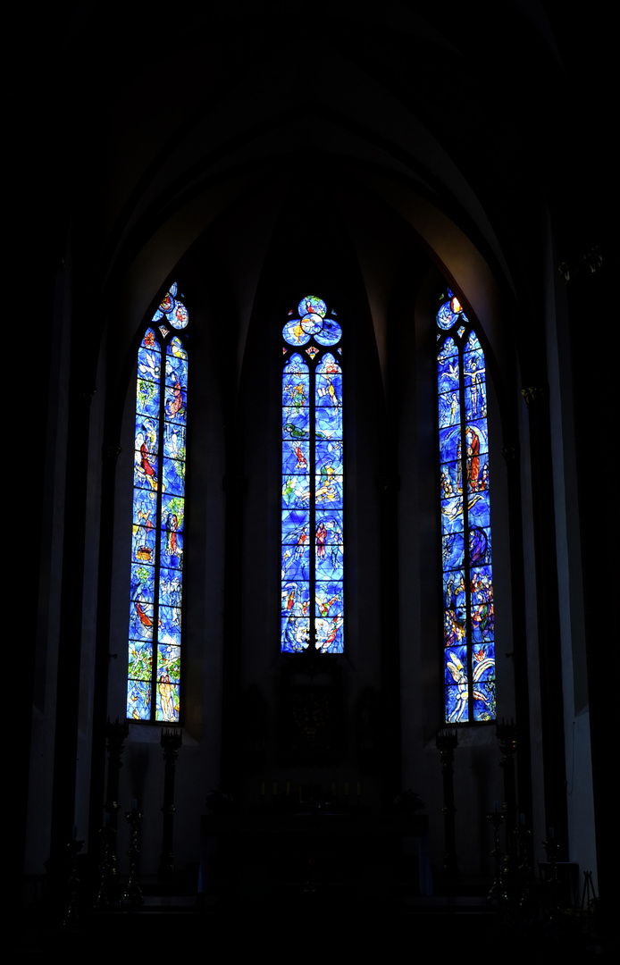 Mainz Stephanskirche Chagallfenster