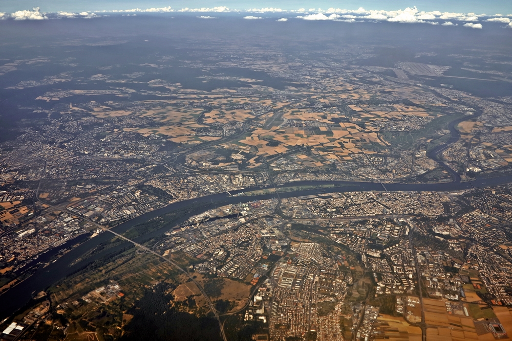 Mainz Und Wiesbaden Von Oben Foto Bild Deutschland Europe Rheinland Pfalz Bilder Auf Fotocommunity