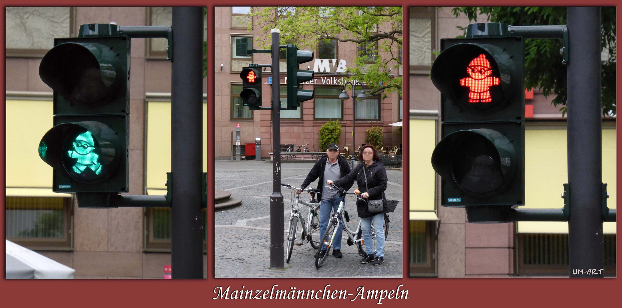 Mainzelmännchen-Ampeln 