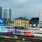 Mainzer Hauptbahnhof - Tag und Nacht