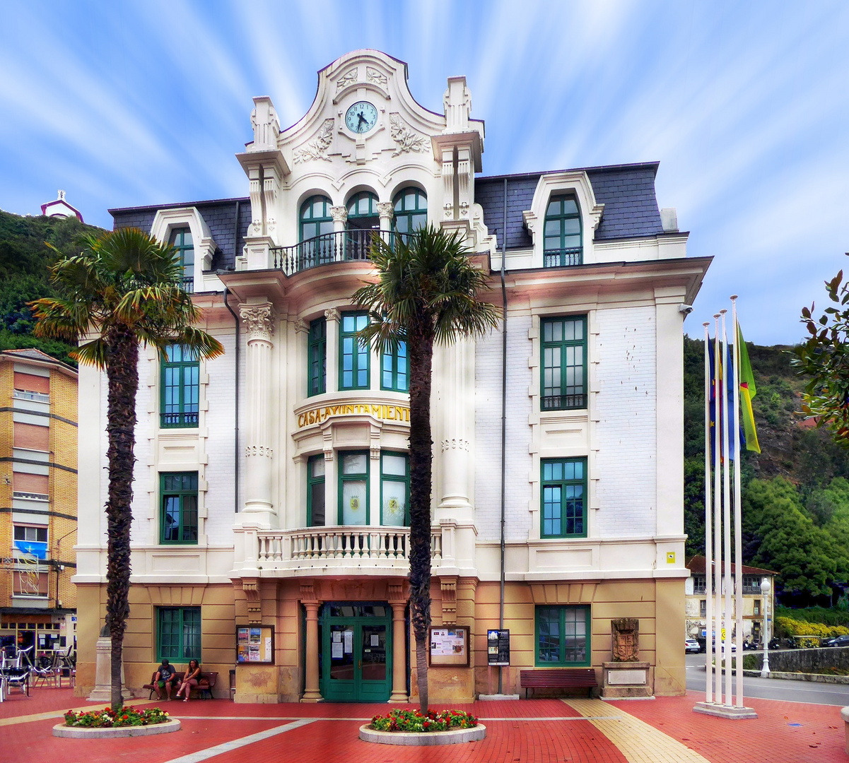 mairie de Luarca (asturies)