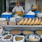 Maismehlmarkt in Georgia.,.