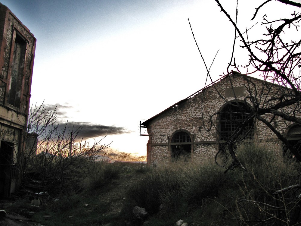 Maison abandonnée, centre ville de Marseille.