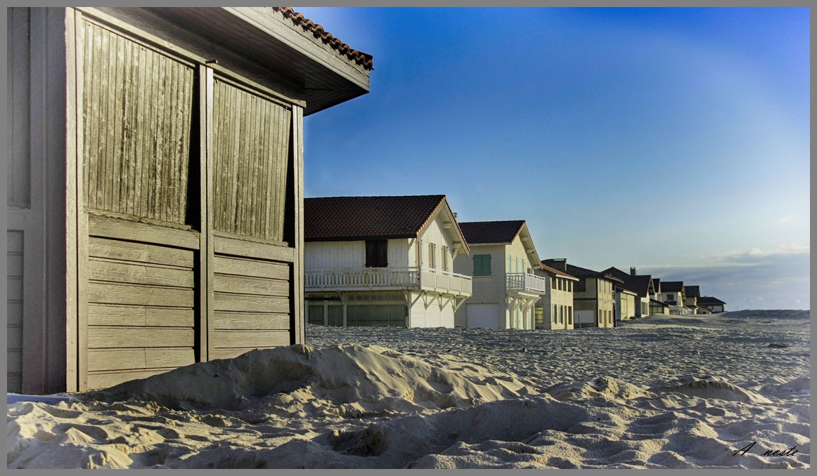 maison au bords de la dune 