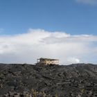 Maison au coeur d'un volcan