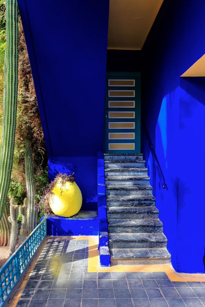 maison bleu jardin majorelle