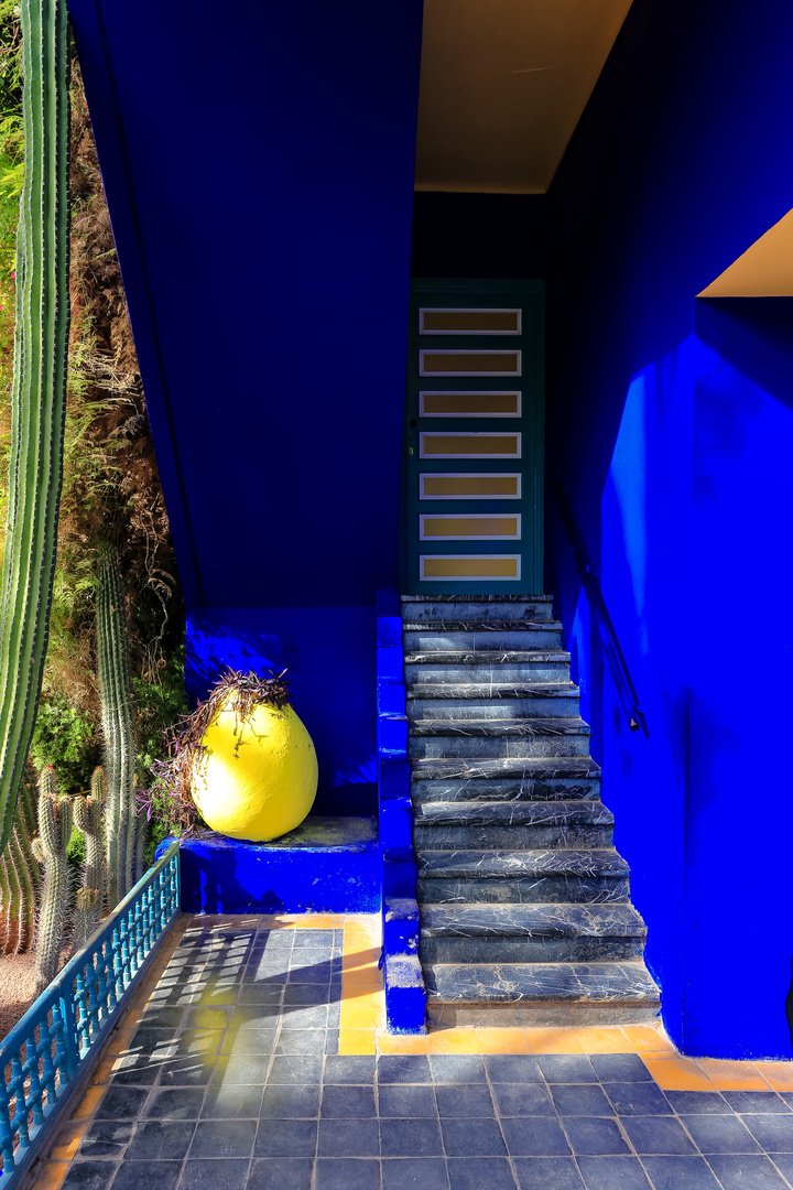 maison bleu jardin majorelle