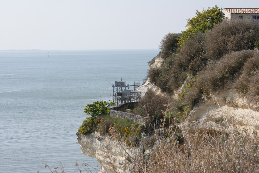 Maison dans la falaise.