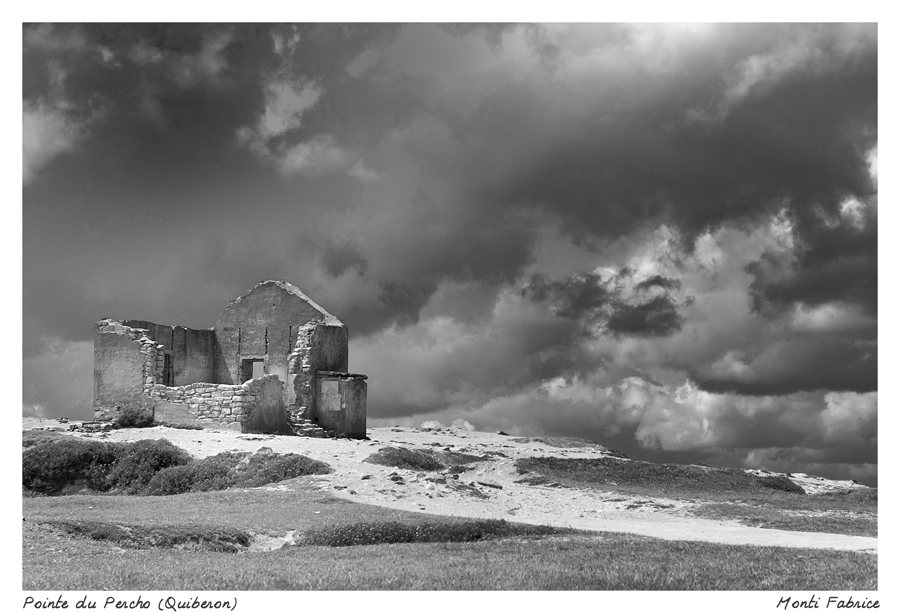 Maison des douaniers - falaise de la pointe du Percho (Quiberon)