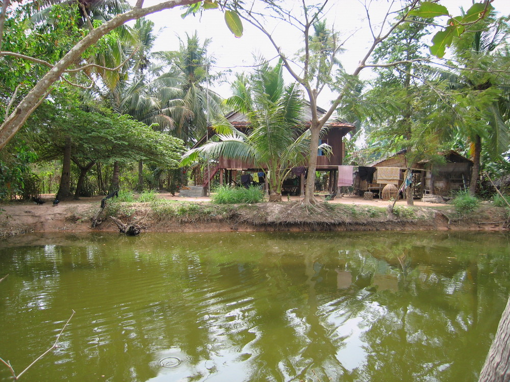 Maison rurale cambodgienne