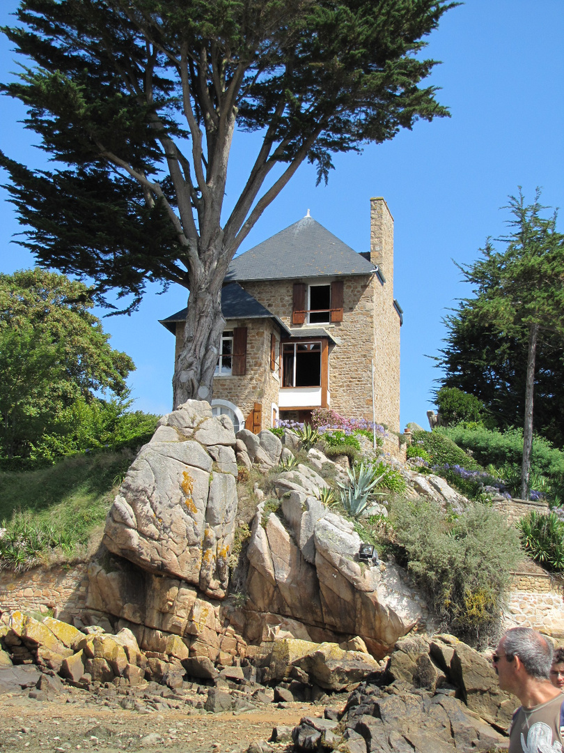 Maison sur l'Ile de Bréhat (Côtes d'Armor)