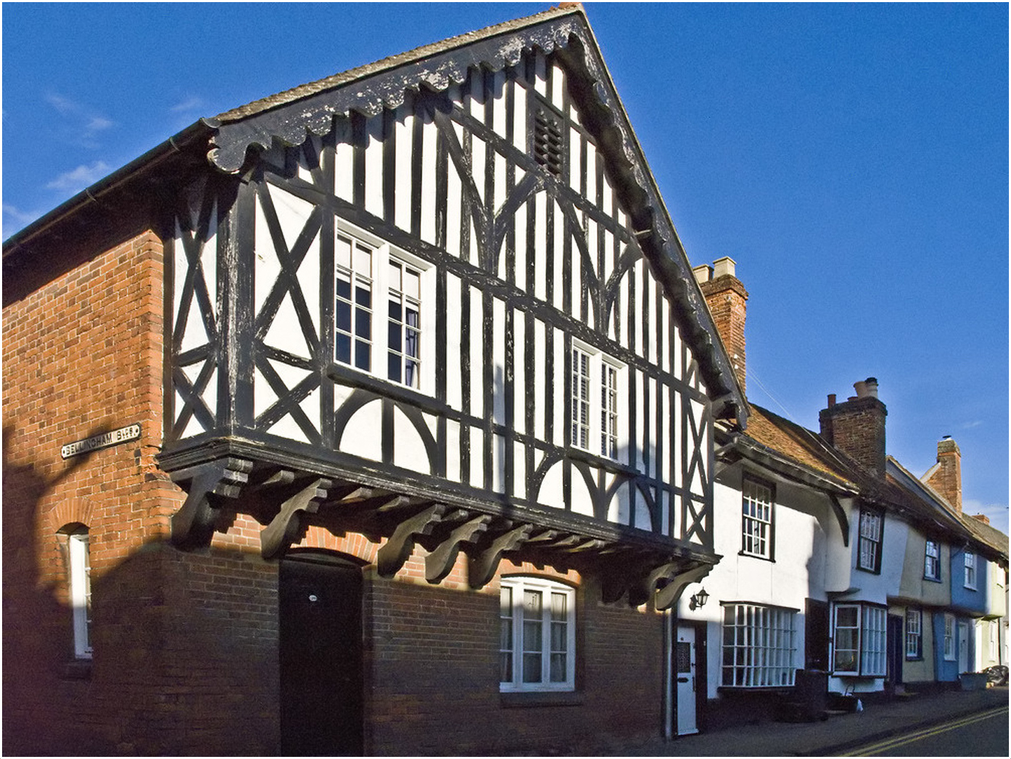 Maisons à colombage  --  Saffron Walden