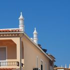 Maisons aux cheminées typiques de l’Algarve