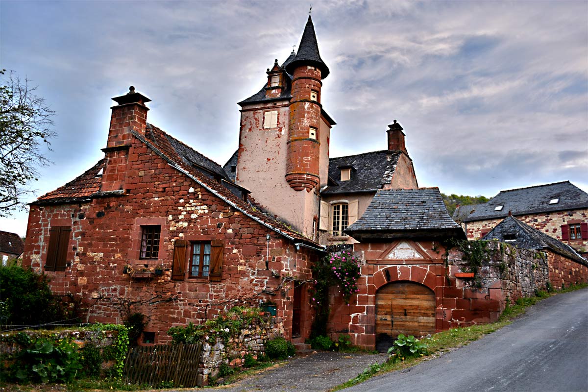 maisons de collonges la rouge ( Corrèze )