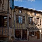 Maisons de la vieille ville de Samatan  --  Gers