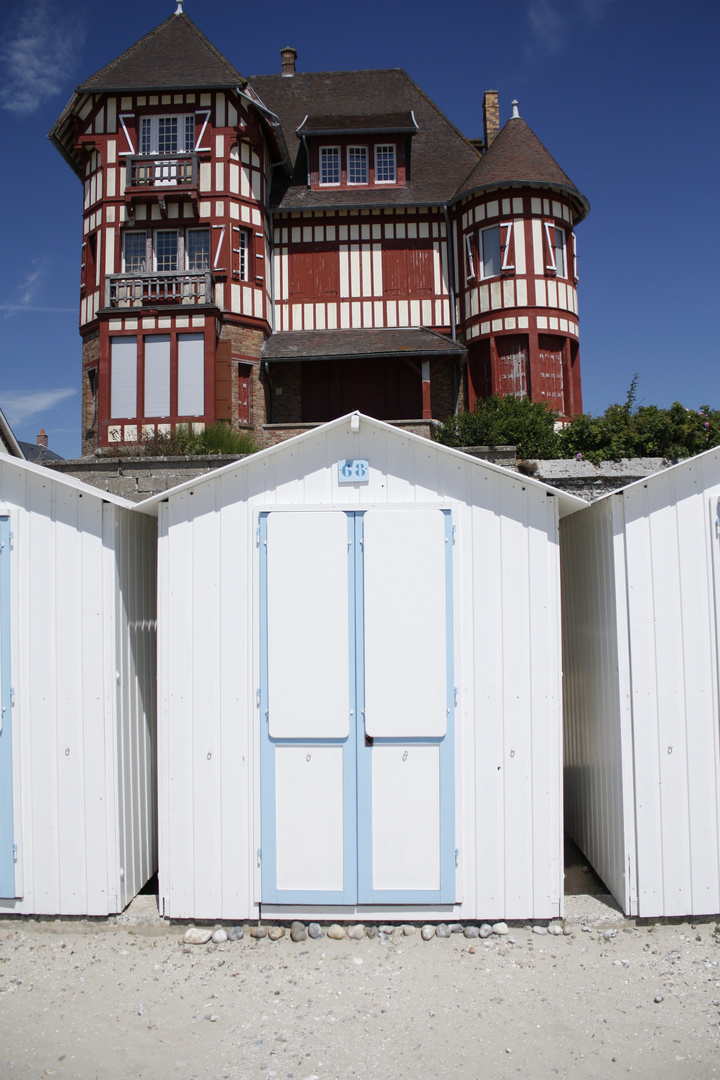 maisons de plage - le crotoy