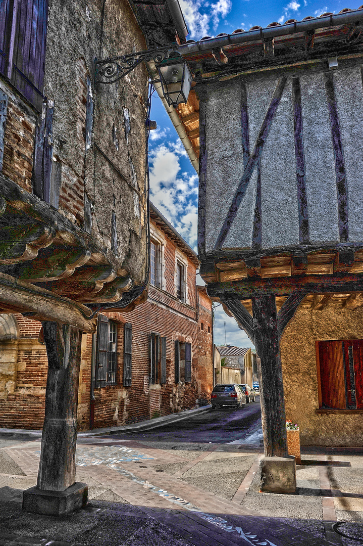 Maisons de village dans le Tarn