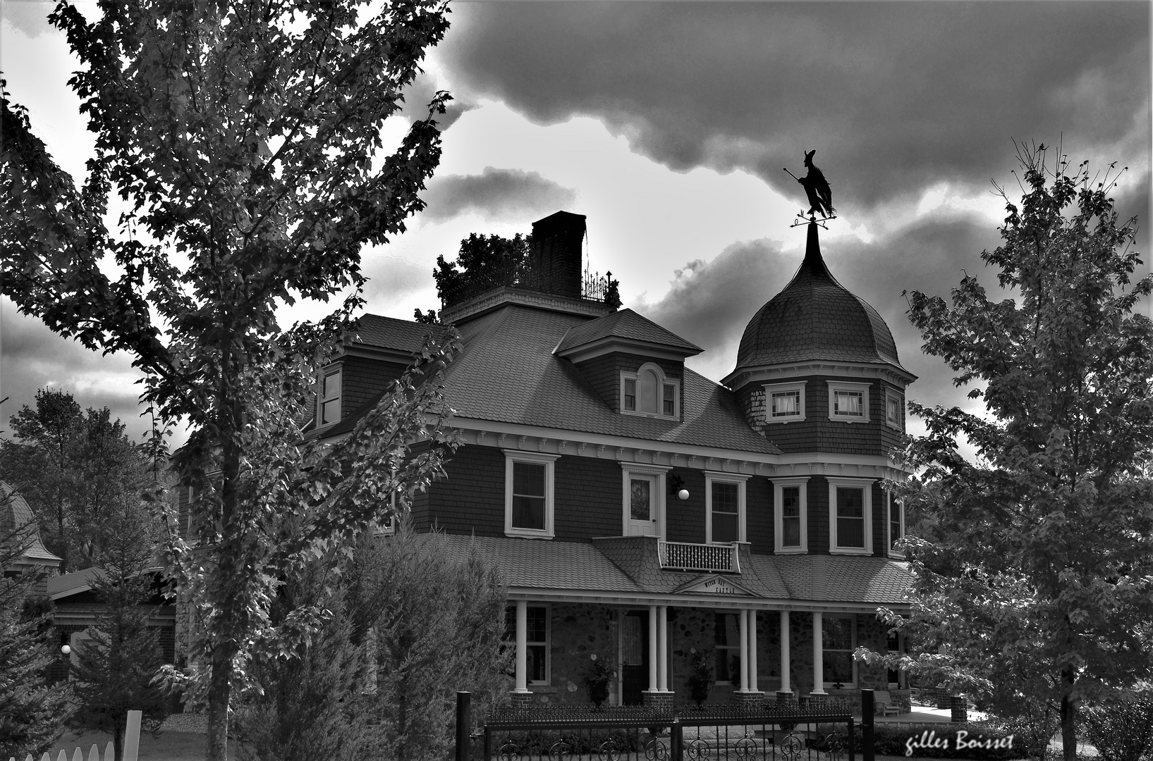 Maisons du Québec, la maison de la sorcière dans les cantons de l'Est