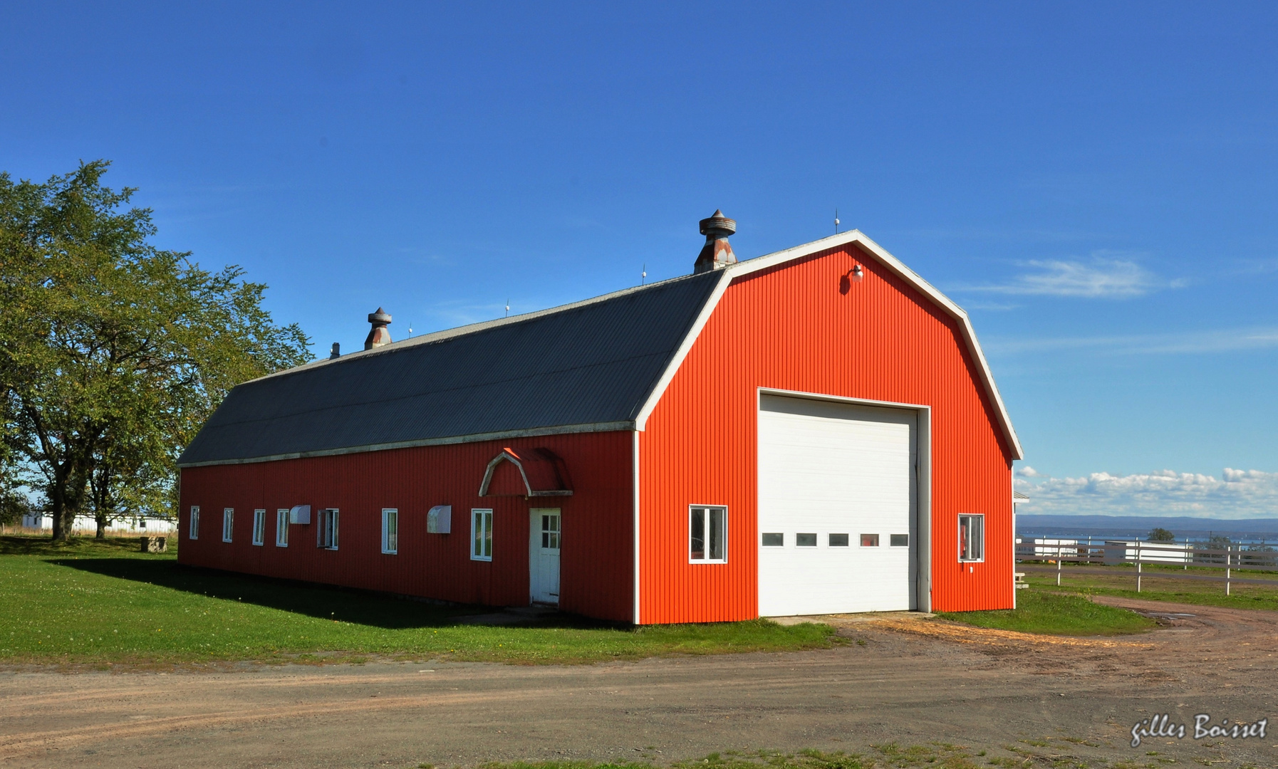 Maisons du Québec, la maison hangar de l'île d'Orléans