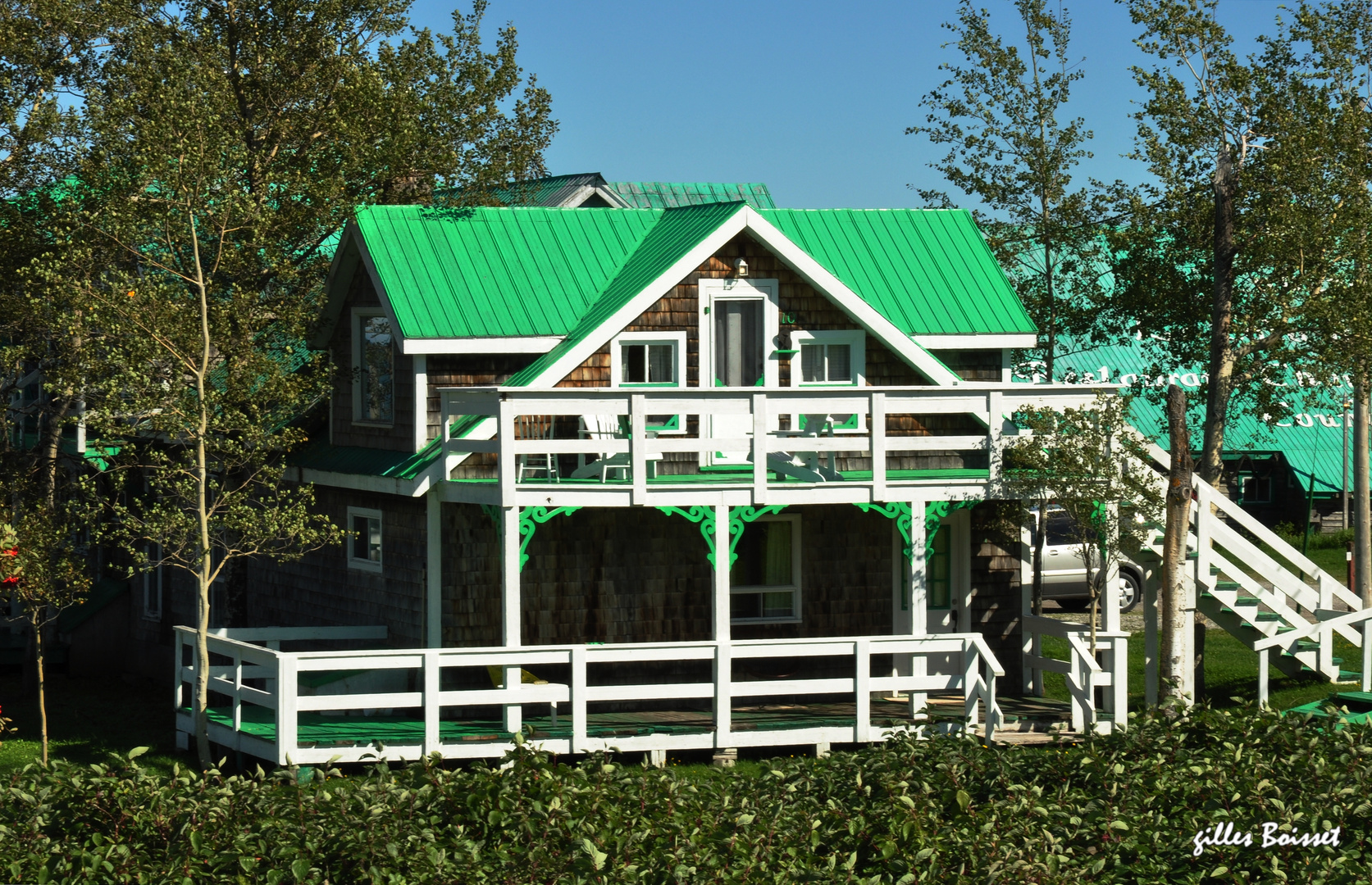 maisons du Québec, la verte en Gaspésie