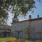 Maisons et église de Gazaupouy (Gers)