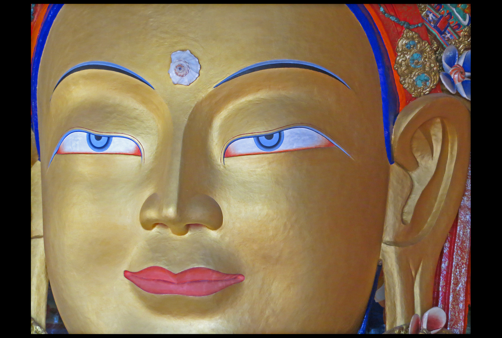 Maitreya Buddha Statue, Kloster Thiksey