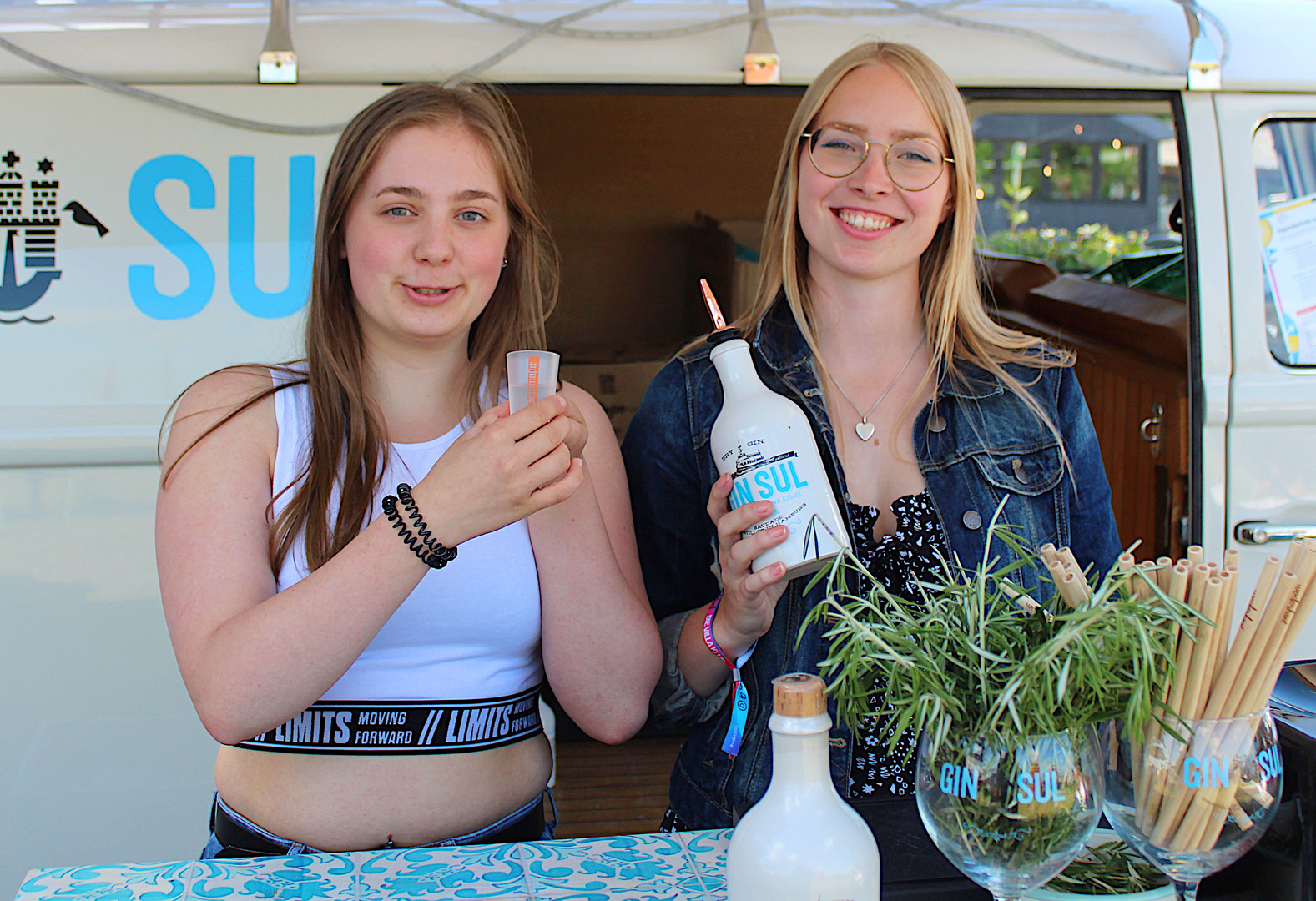 Maja und Larissa Porträt