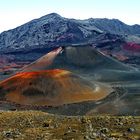 Majästetischer Haleakala Krater auf Maui