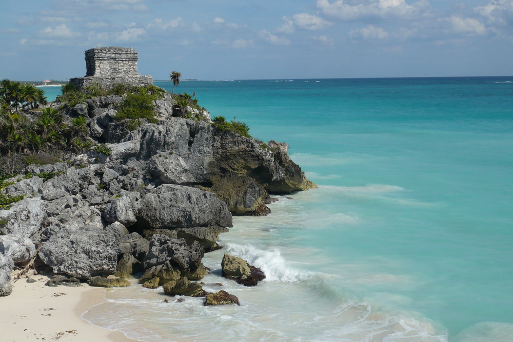 Majastätte in Tulum (Mexiko)