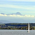 Majestätisch der Säntis über dem Bodensee