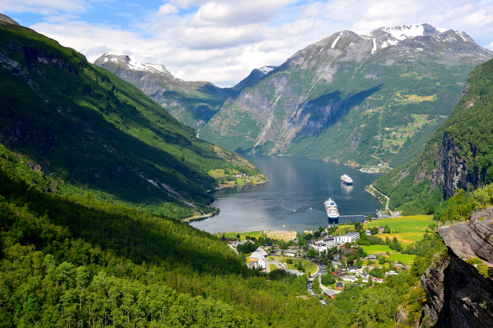 Majestätischer Geirangerfjord/ Norwegen