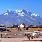 Majestätischer Illimani mit 6462 m