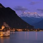 Majestätisches Alpenglühen am Genfersee