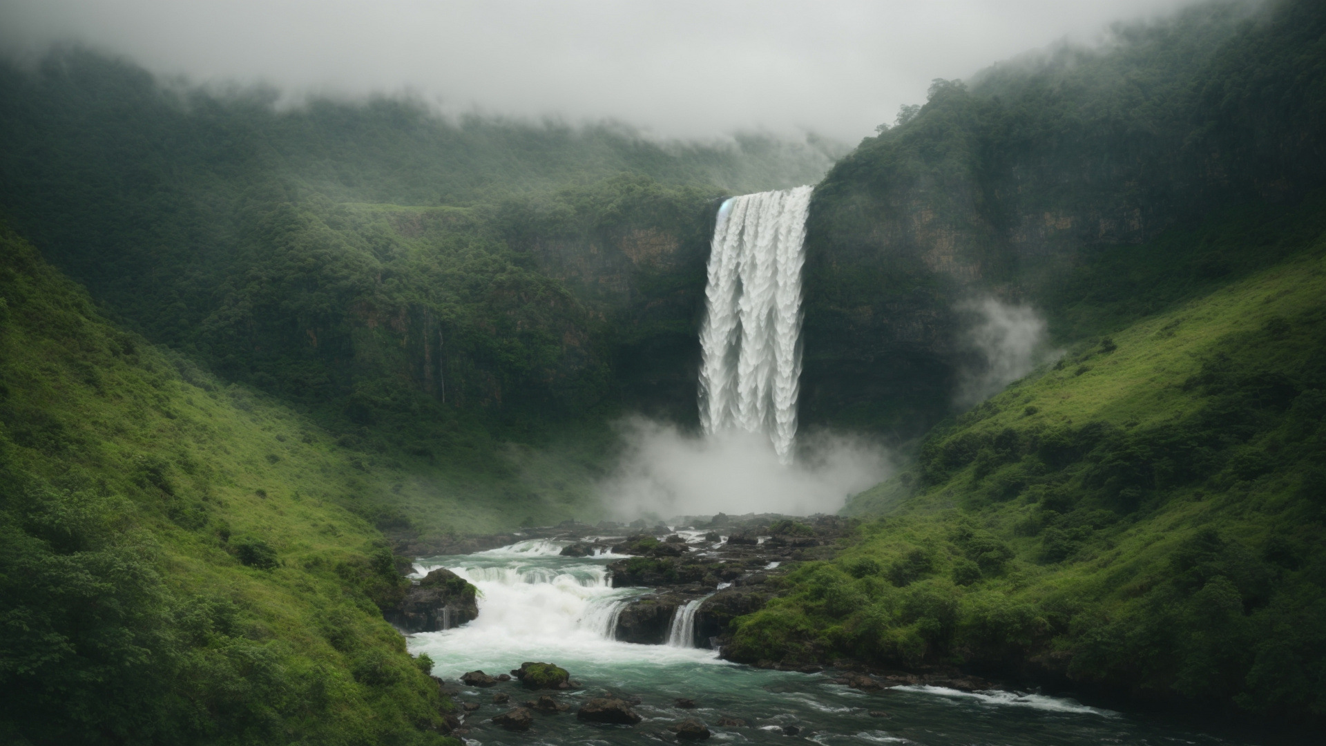 Majestic Waterfall