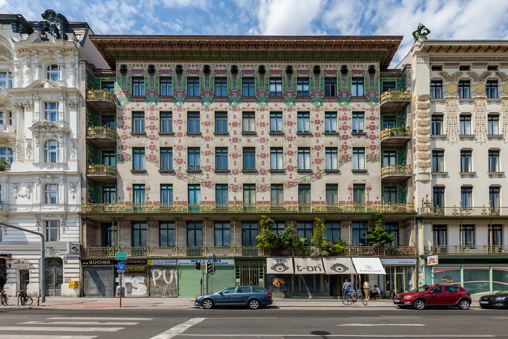 Majolikahaus Foto Bild Wien Historisches Architektur Bilder Auf Fotocommunity