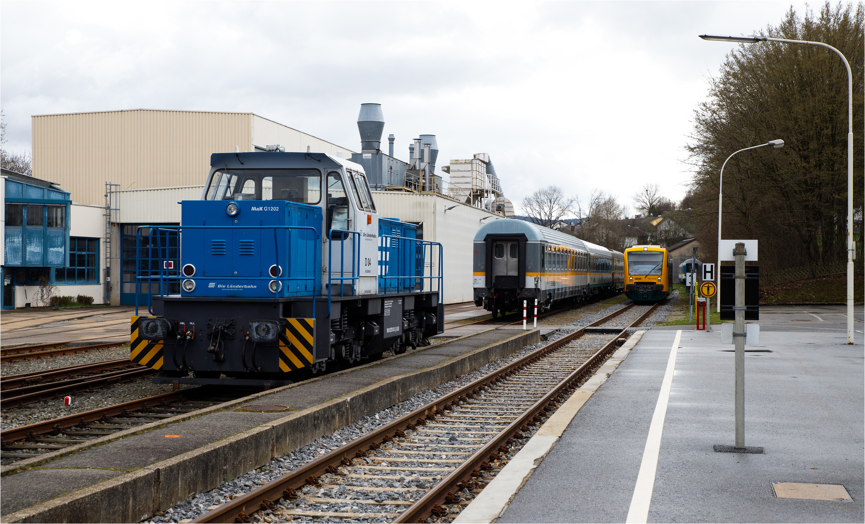 MaK G 1202 BB der Landesbahn