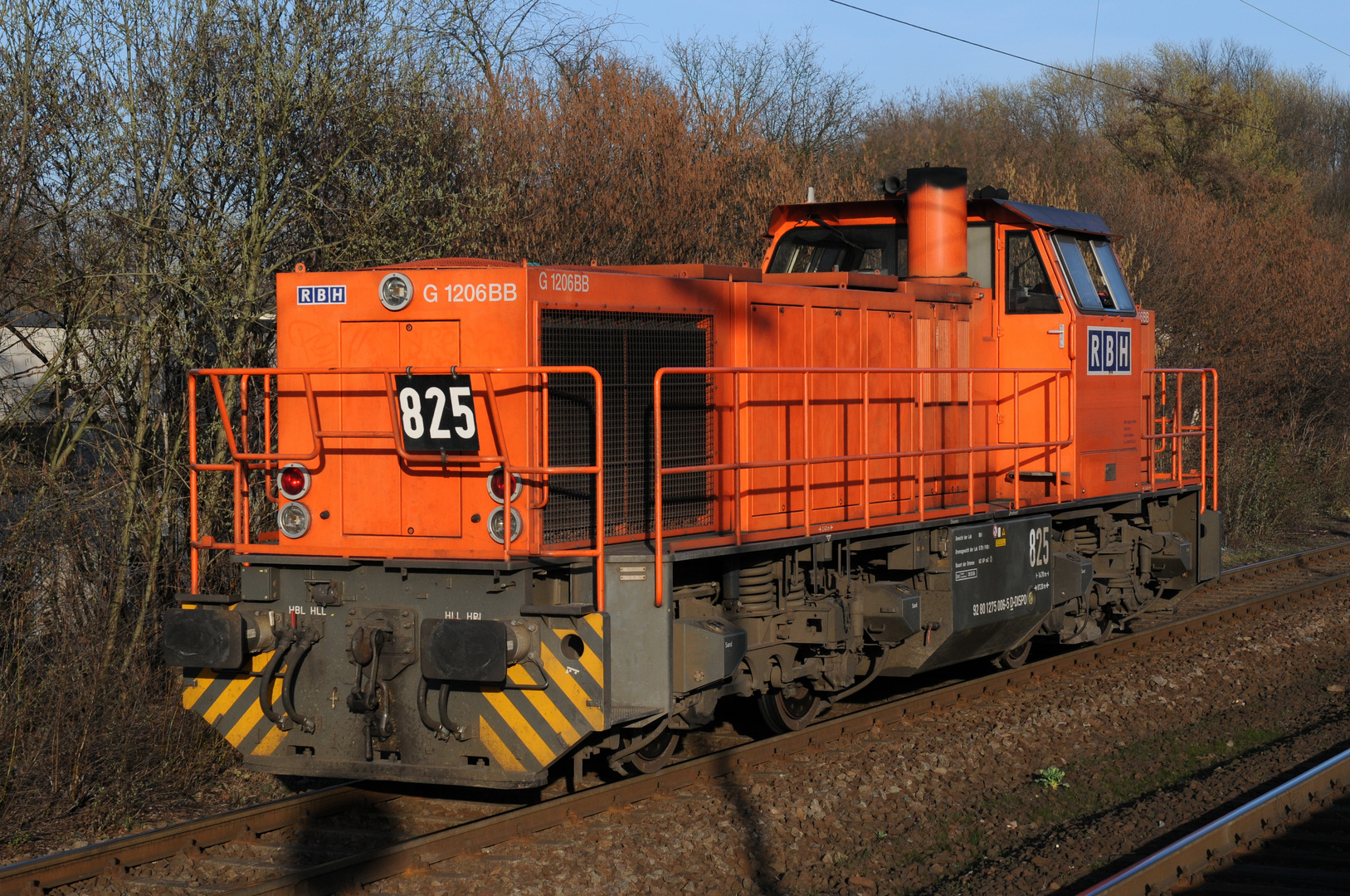 Mak G1206 BB als Lok 825 der RBH