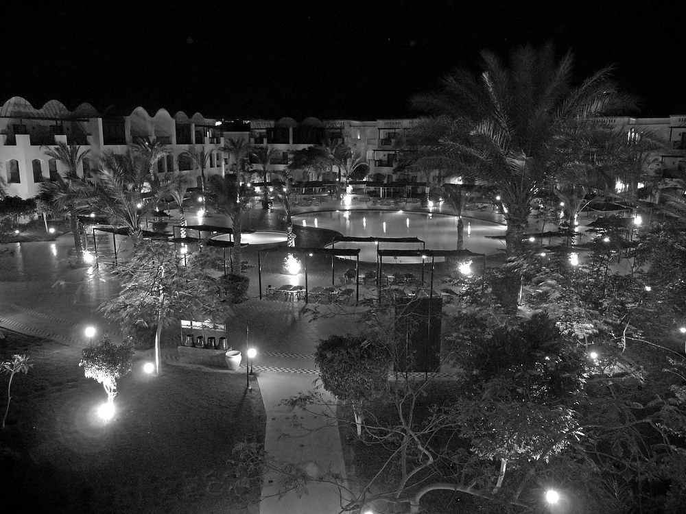 Makadi Bay Hotel Saraya bei Nacht I